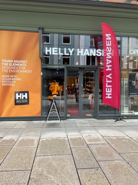 Helly Hansen åpner concept store i Strandgaten 18. 