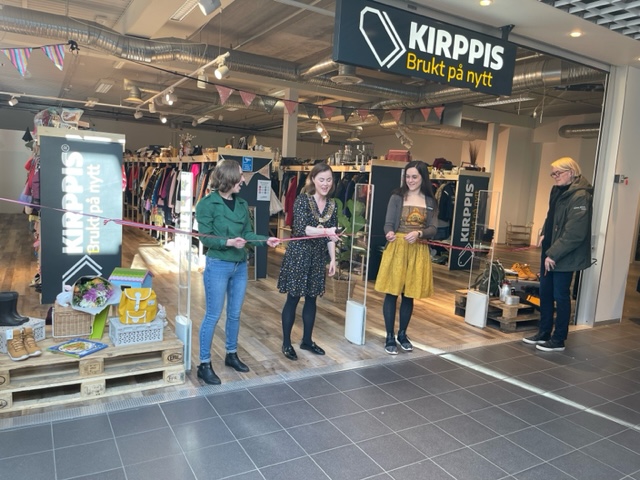 Kirppis åpner butikk i Drotningsvik Senter. 